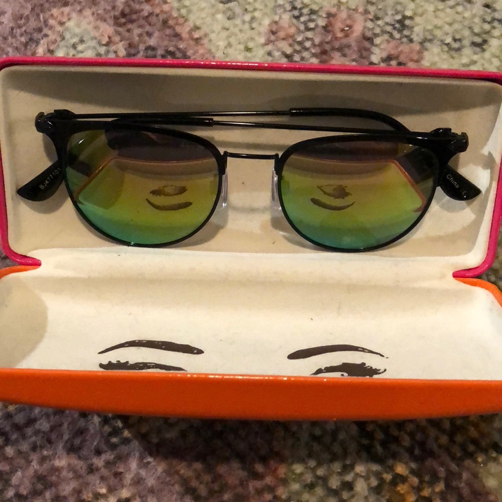Betsey Johnson Iridescent Sunnies